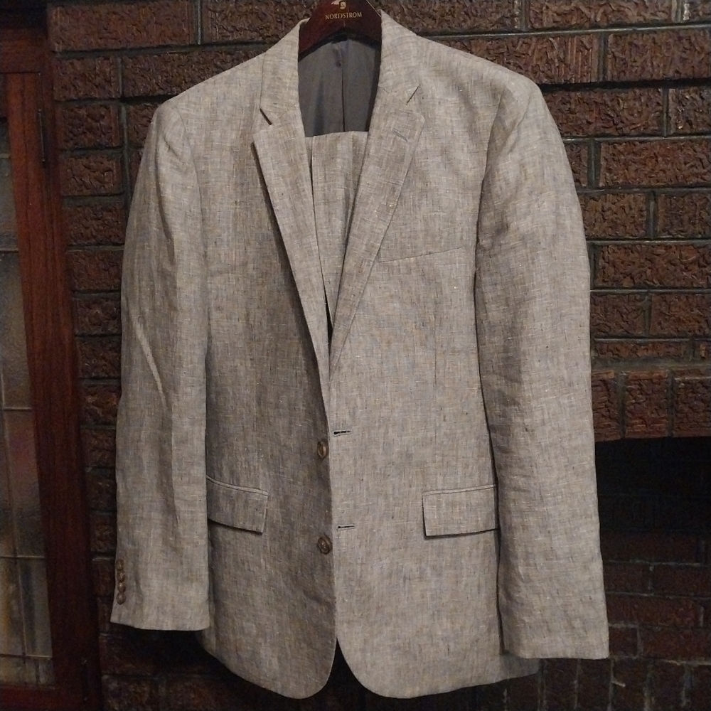 JCrew Linen Suit